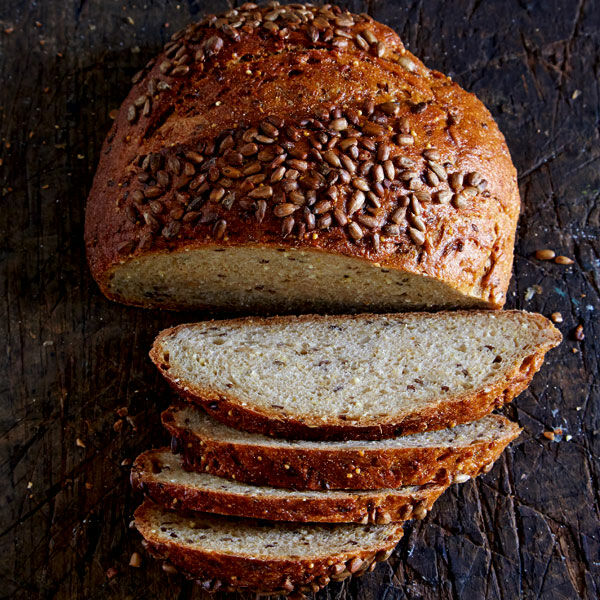 Mehrkornbrot mit Roggen Rezept | Küchengötter