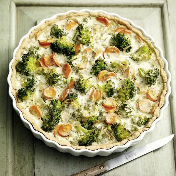 Vegetarische Brokkoli-Quiche Rezept | Küchengötter Vegetarische Brokkoli-Quiche Rezept | Küchengötter
