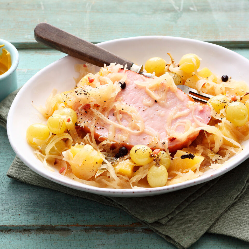 Sauerkraut mit Kassler Rezept | Küchengötter