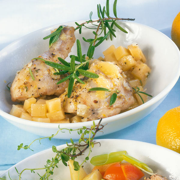 Zitronen-Hähnchen Rezept | Küchengötter Zitronen-Hähnchen Rezept | Küchengötter