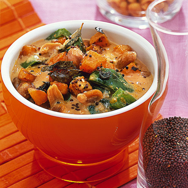 Erdnuss-Gemüse-Curry Rezept | Küchengötter