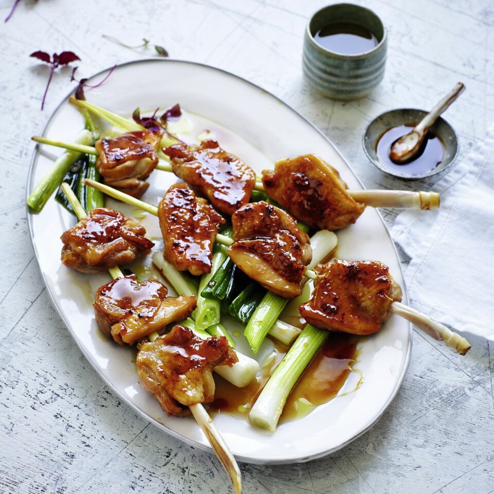 Hähnchen-Zitronengras-Spieße | Low Carb Rezept | Küchengötter Hähnchen-Zitronengras-Spieße | Low Carb Rezept | Küchengötter