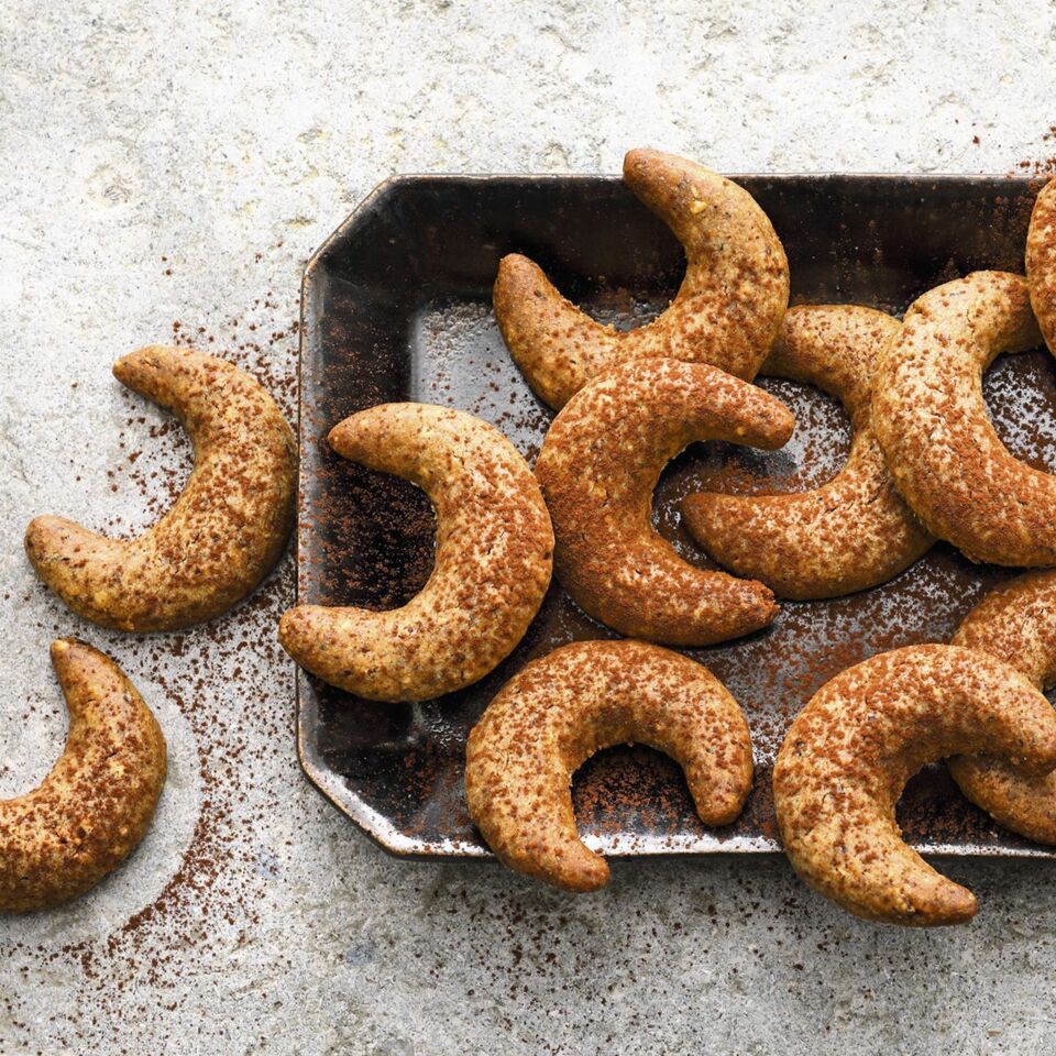 Mokka-Nuss-Kipferl Rezept | Küchengötter
