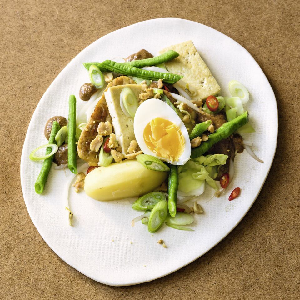 GadoGado Rezept für indonesischen Salat mit ErdnussSauce Küchengötter