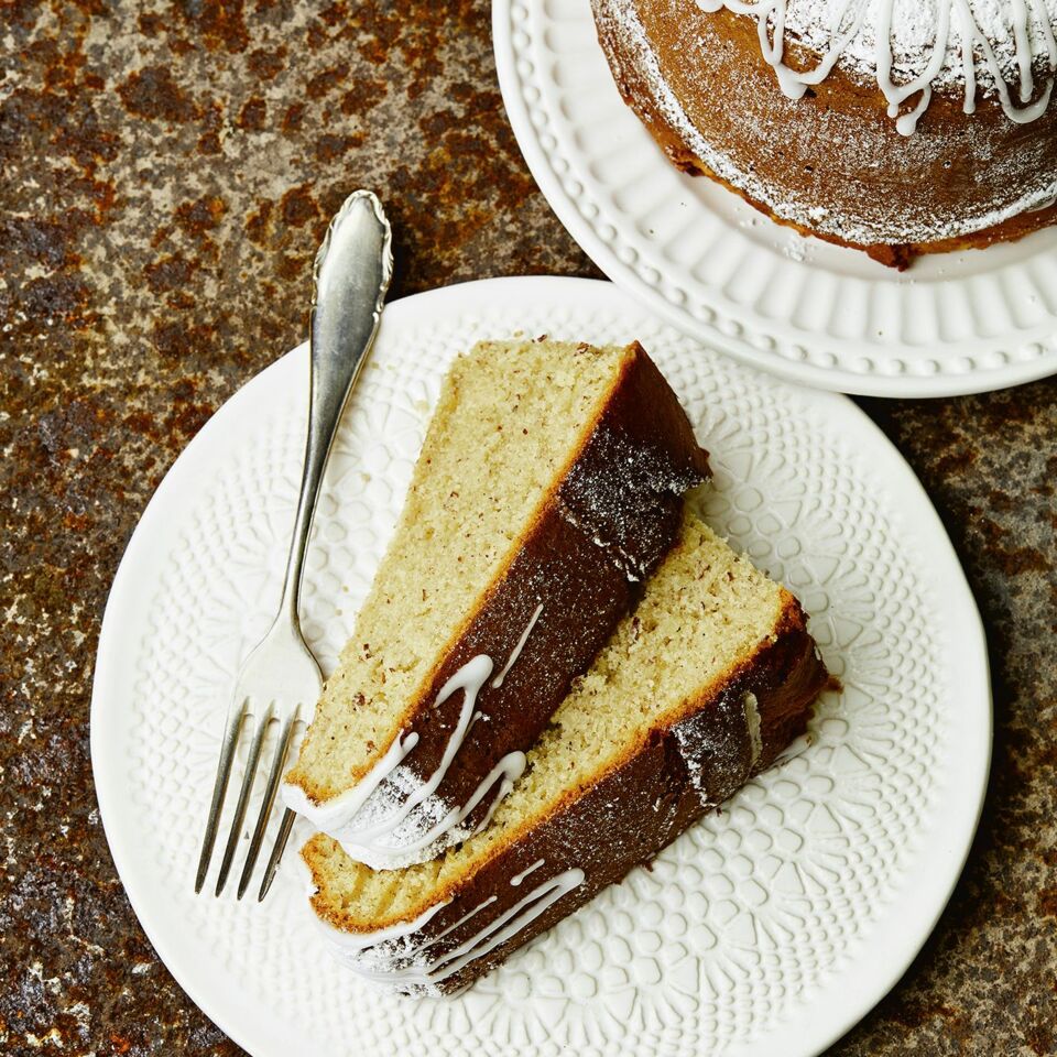 Zimtkuchen mit Zitronenguss Rezept | Küchengötter Zimtkuchen mit Zitronenguss Rezept | Küchengötter