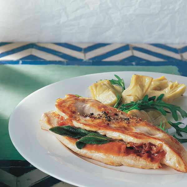 Hähnchen-Saltimbocca mit Serrano-Schinken Rezept | Küchengötter Hähnchen-Saltimbocca mit Serrano-Schinken Rezept | Küchengötter