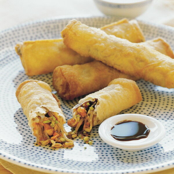 Frühlingsrollen mit Hähnchen Rezept | Küchengötter Frühlingsrollen mit Hähnchen Rezept | Küchengötter