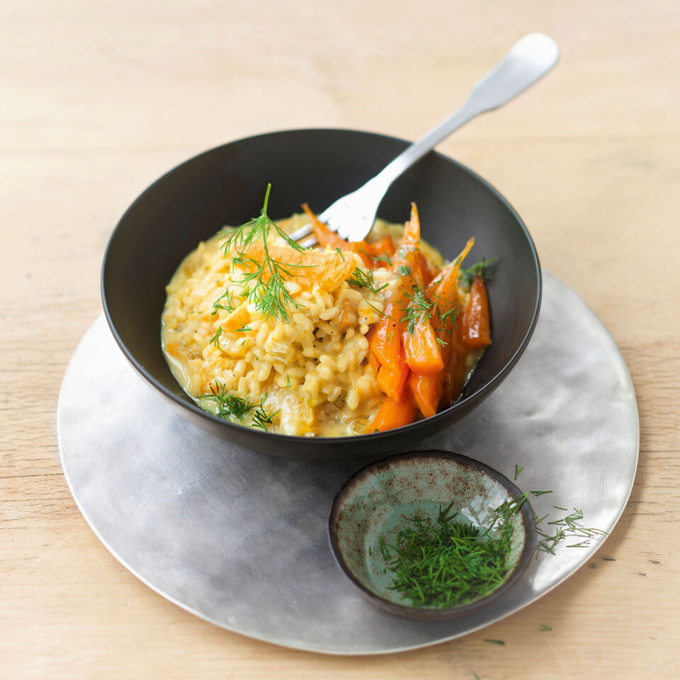 Safran-Orangen-Risotto Rezept | Küchengötter Safran-Orangen-Risotto Rezept | Küchengötter