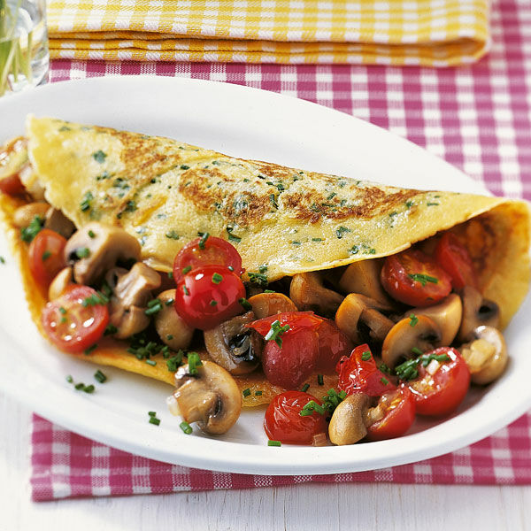 Schnittlauch-Pfannkuchen Rezept | Küchengötter Schnittlauch-Pfannkuchen Rezept | Küchengötter