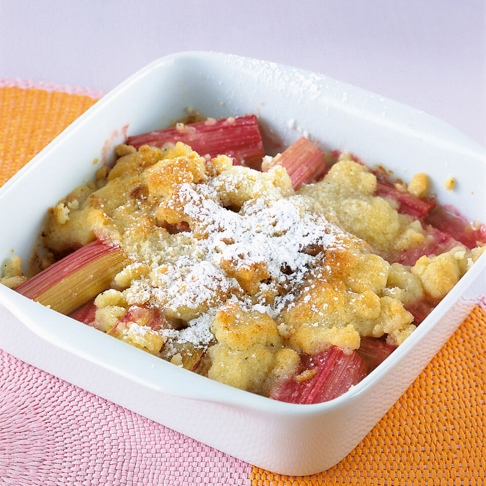Rhabarbercrumble