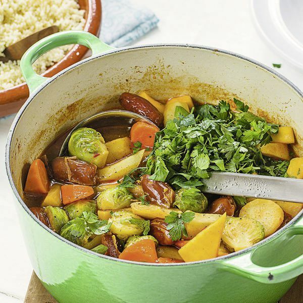 Gemüse-Dattel-Ragout mit Couscous Rezept | Küchengötter