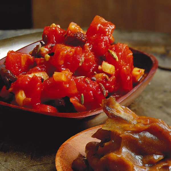 Tomaten-Rosinen-Chutney Rezept | Küchengötter