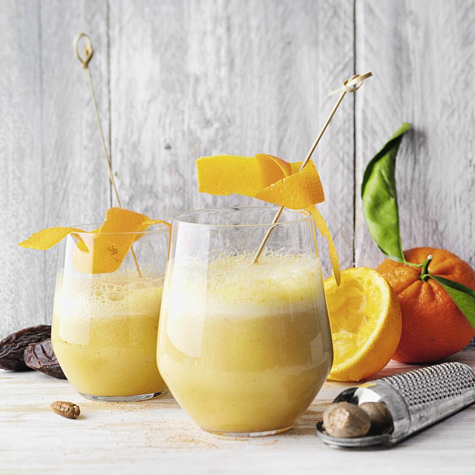 Orangen-Dattel-Shake Rezept | Küchengötter Orangen-Dattel-Shake Rezept | Küchengötter