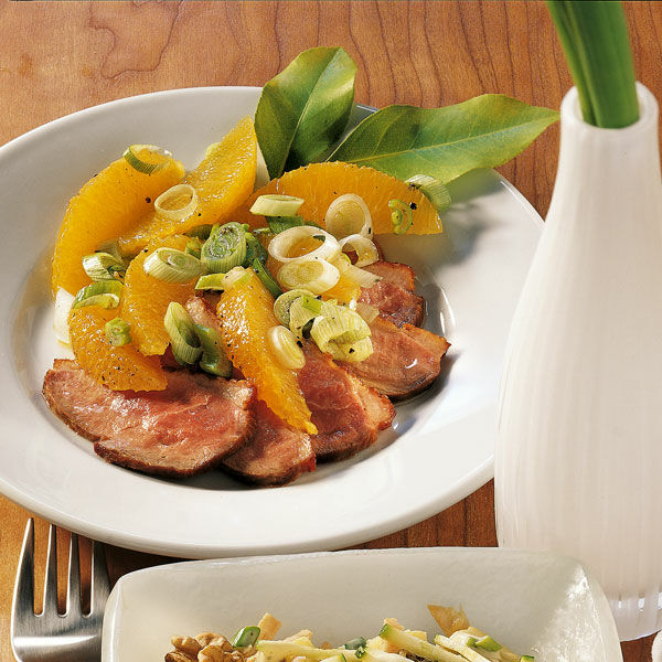 Entenbrust-Orangen-Salat Rezept | Küchengötter Entenbrust-Orangen-Salat Rezept | Küchengötter
