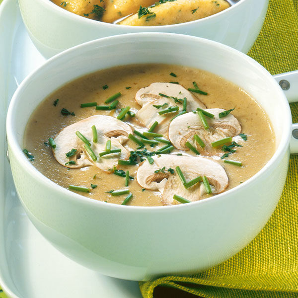Pilzcremesuppe Rezept | Küchengötter Pilzcremesuppe Rezept | Küchengötter