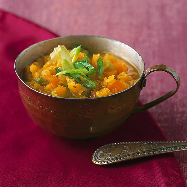 Vegetarische scharfe Linsensuppe Rezept | Küchengötter Vegetarische scharfe Linsensuppe Rezept | Küchengötter