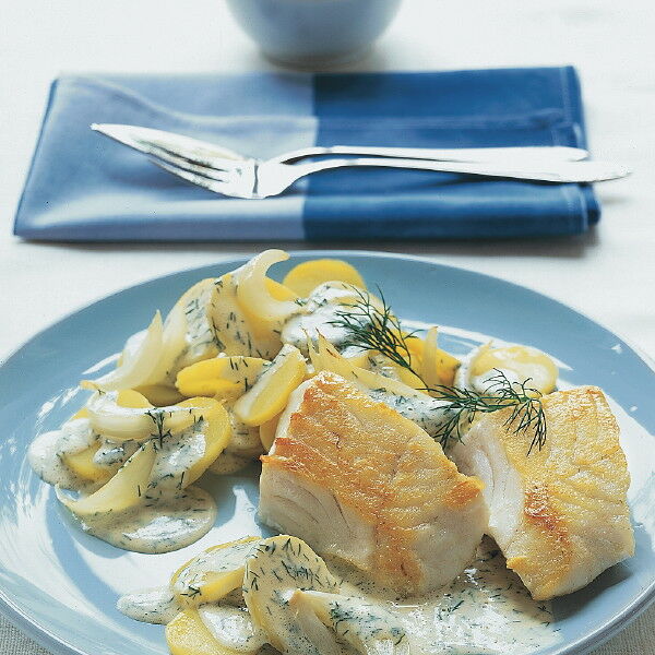 Seelachsfilet mit Dillkartoffeln Rezept | Küchengötter Seelachsfilet mit Dillkartoffeln Rezept | Küchengötter