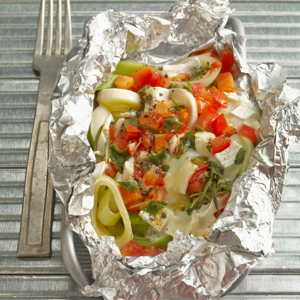 Kräuter-Käse-Päckchen Rezept | Küchengötter Kräuter-Käse-Päckchen Rezept | Küchengötter