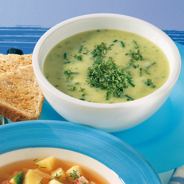 Kartoffel-Lauch-Suppe mit Kräutern Rezept | Küchengötter Kartoffel-Lauch-Suppe mit Kräutern Rezept | Küchengötter