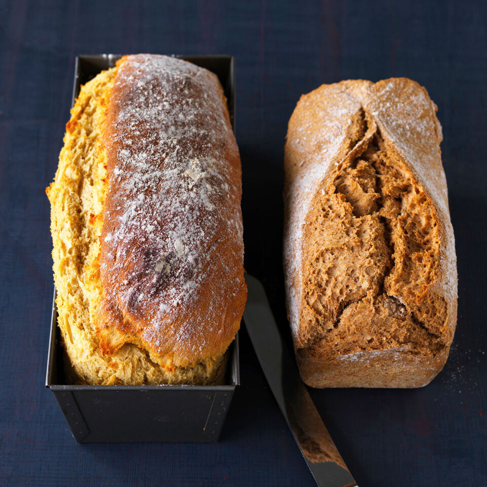 Schnelles Brot Rezept mit Dinkelmehl