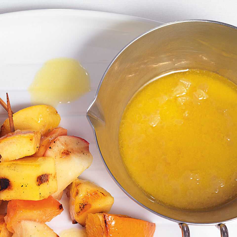 Obstspiesse Mit Ingwerbutter Rezept Kuchengotter Obstspiesse Mit Ingwerbutter Rezept Kuchengotter