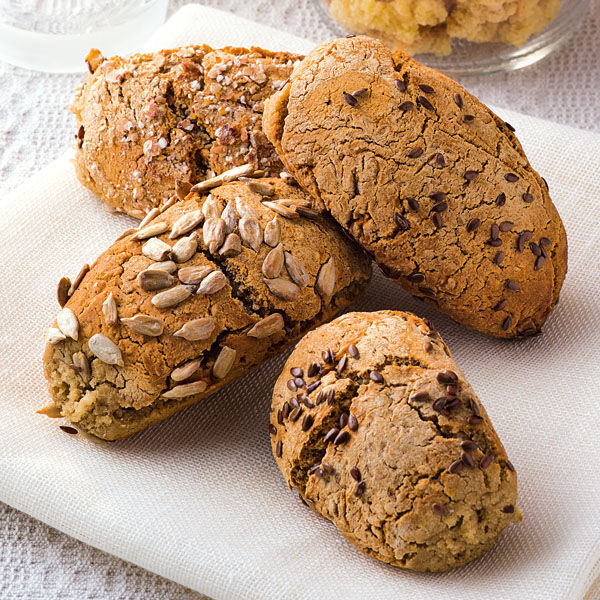 Hirse-Buchweizen-Brötchen Rezept (glutenfrei) | Küchengötter Hirse-Buchweizen-Brötchen Rezept (glutenfrei) | Küchengötter