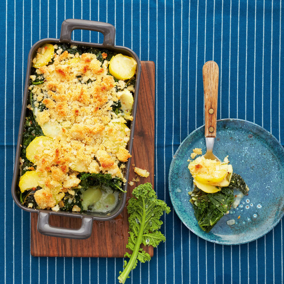 Grünkohl-Kartoffel-Auflauf Bild