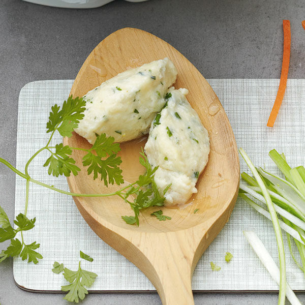 Kräuter-Quarknocken Rezept | Küchengötter Kräuter-Quarknocken Rezept | Küchengötter