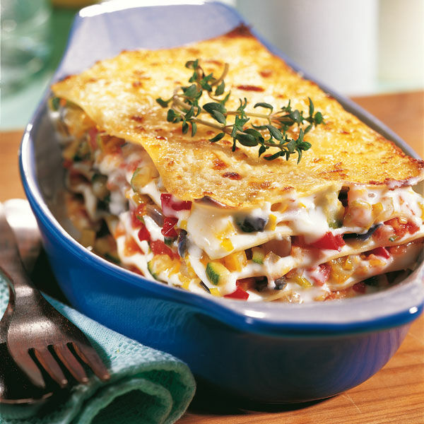Einfache Gemüselasagne – Schnelles Rezept | Küchengötter