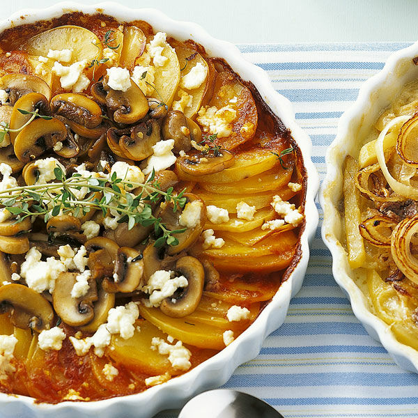 Kartoffel-Pilz-Gratin Rezept | Küchengötter Kartoffel-Pilz-Gratin Rezept | Küchengötter