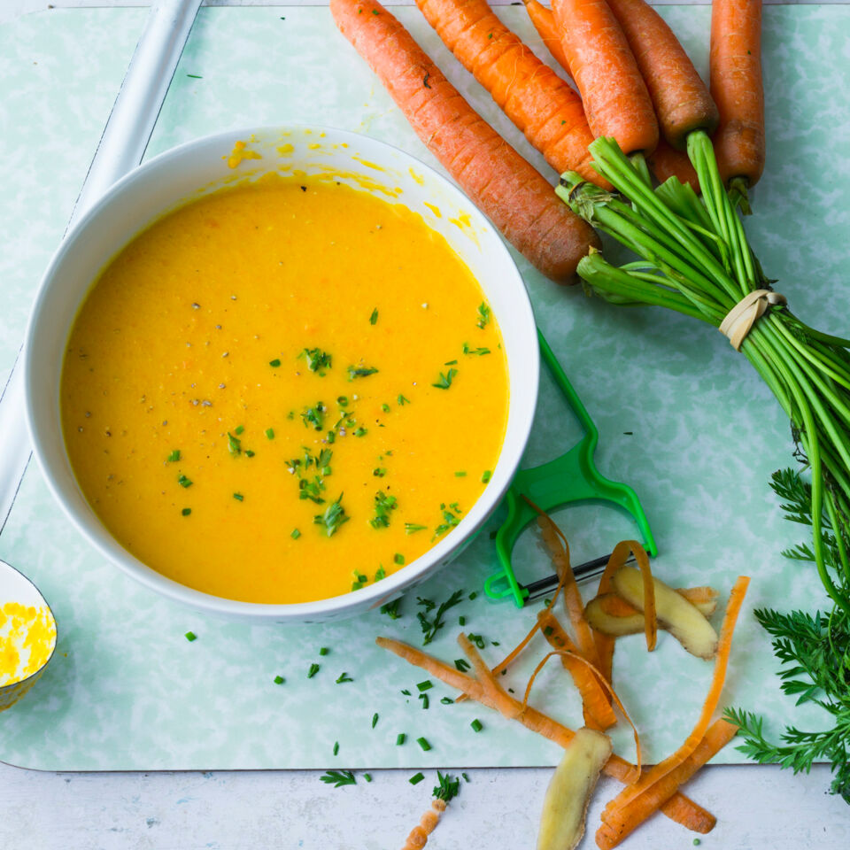 Möhren-Ingwer-Suppe Rezept