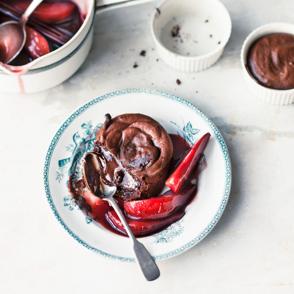 Moelleux Au Chocolat Warme Schokokuchlein Rezept Kuchengotter