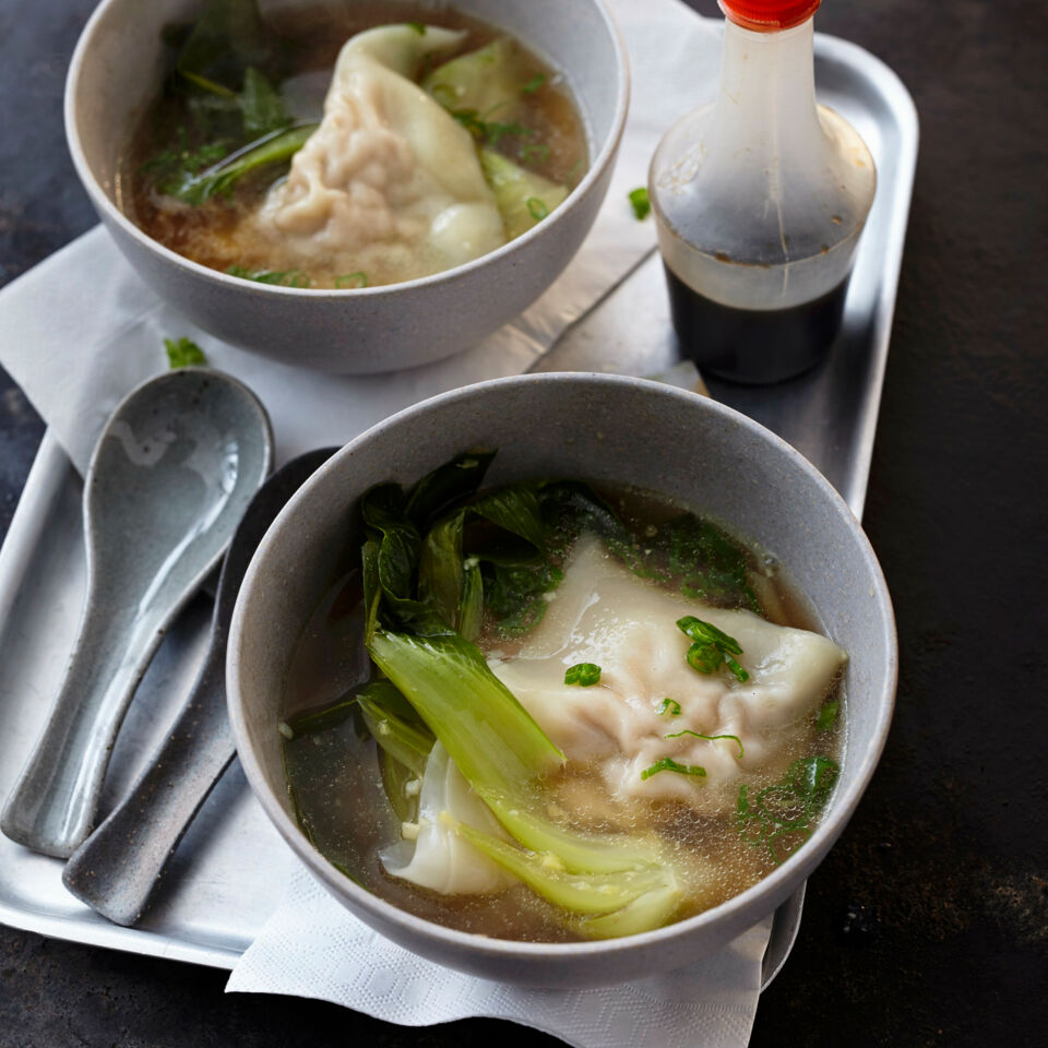 Chinesische Wan-Tan-Suppe Rezept | Küchengötter