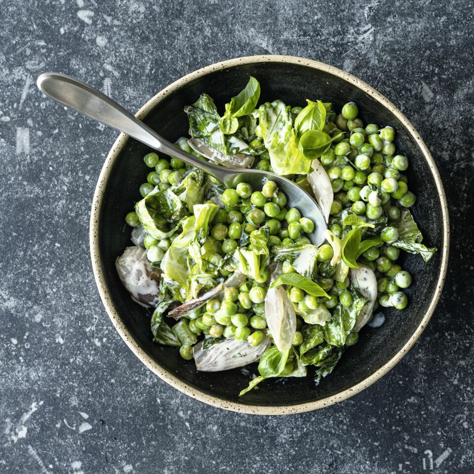 Erbsen auf französische Art Rezept | Küchengötter Erbsen auf französische Art Rezept | Küchengötter