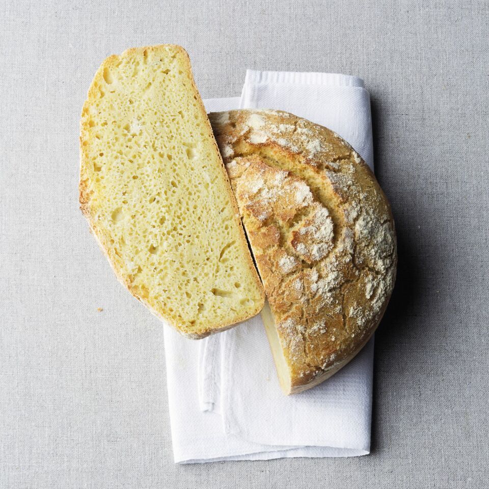 Knuspriges Maisbrot