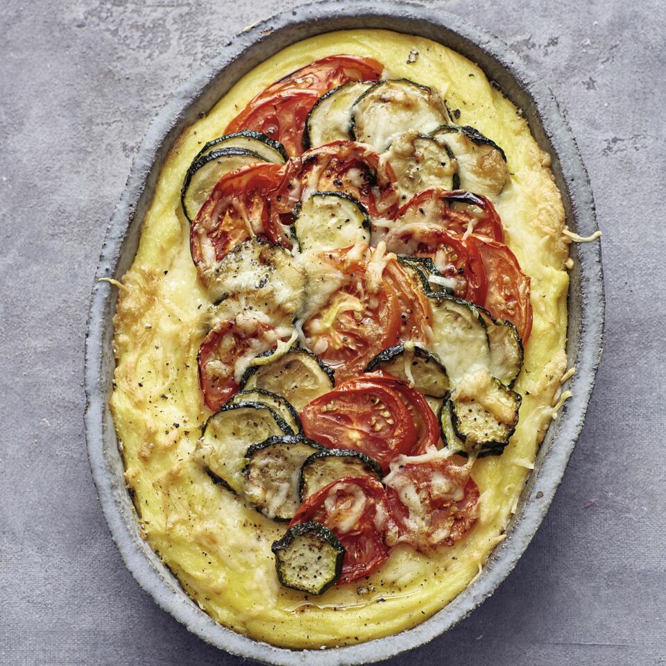 Polenta-Gemüse-Auflauf Rezept | Küchengötter Polenta-Gemüse-Auflauf Rezept | Küchengötter