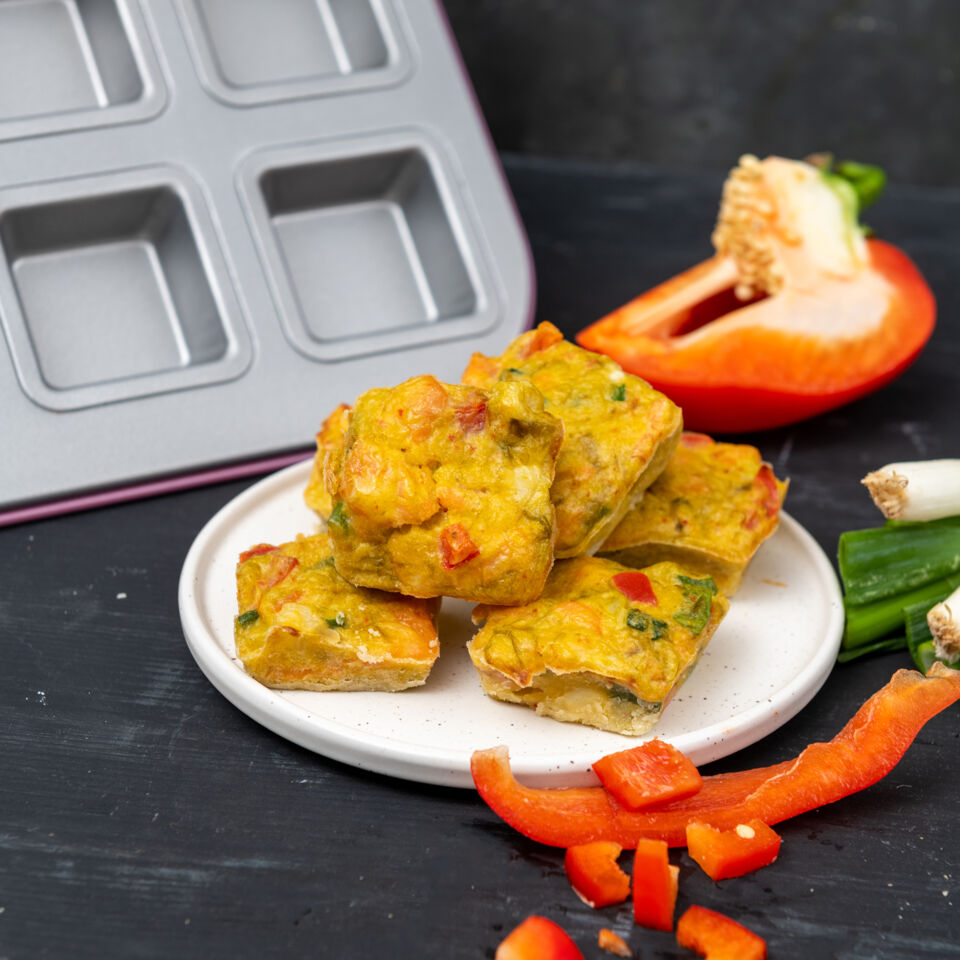 Mini-Frittata mit Spargel und Räucherlachs Rezept | Küchengötter Mini-Frittata mit Spargel und Räucherlachs Rezept | Küchengötter