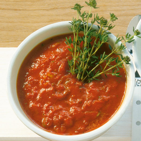 Vegetarische Tomatensauce Rezept - glutenfrei | Küchengötter