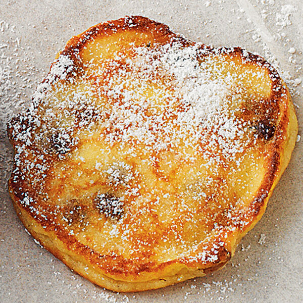 Rosinen-Quark-Plinsen | Pfannkuchen-Rezept | Küchengötter Rosinen-Quark-Plinsen | Pfannkuchen-Rezept | Küchengötter