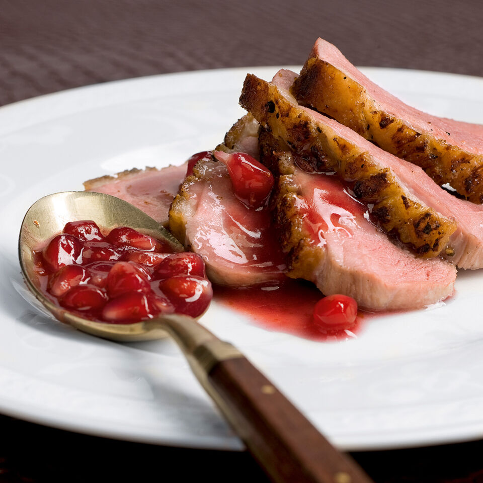 Entenbrust mit Granatapfel
