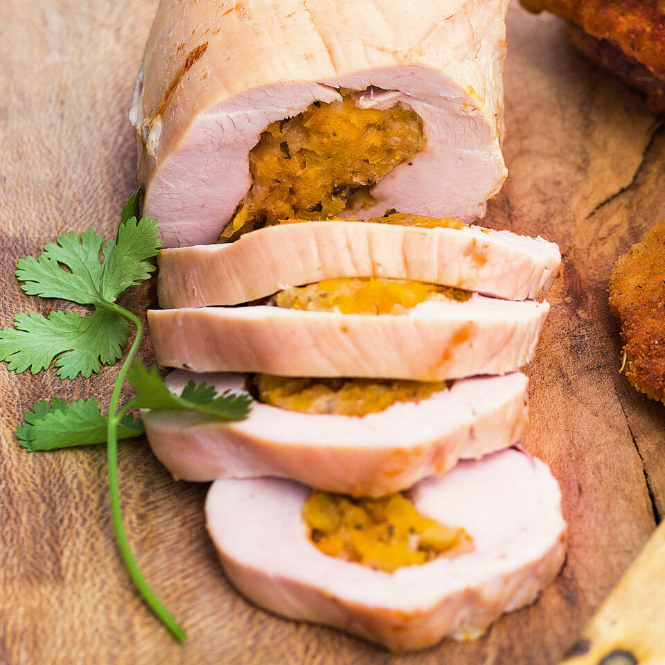 Gefüllte Putenbrust Rezept | Küchengötter Gefüllte Putenbrust Rezept | Küchengötter