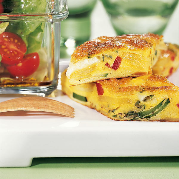 Kartoffel-Gemüse-Frittata Rezept | Küchengötter