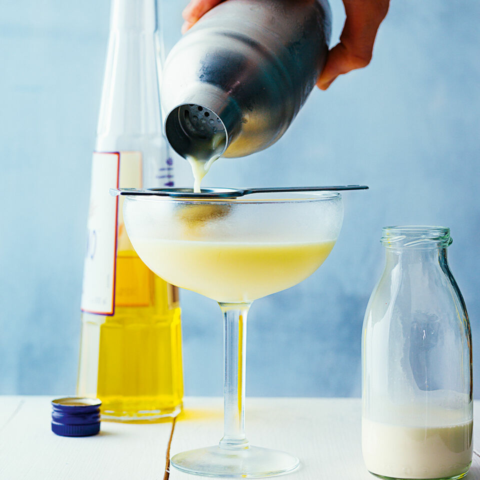 Bild eines goldenen Cadillac Cocktails