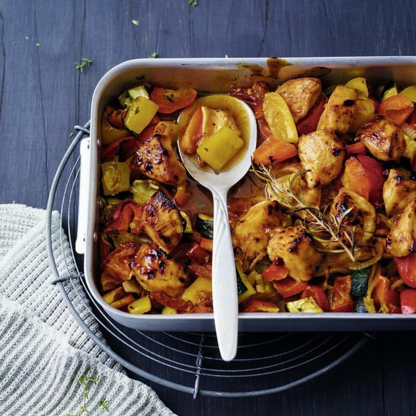 Hähnchen-Gemüse-Auflauf Rezept | Küchengötter Hähnchen-Gemüse-Auflauf Rezept | Küchengötter