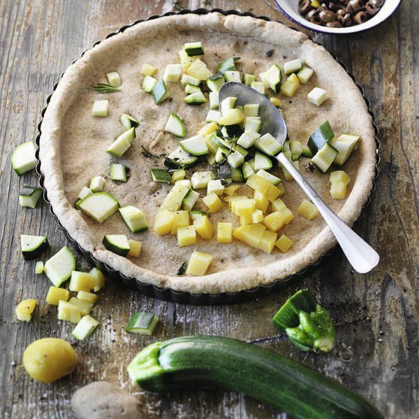 Kartoffel-Zucchini-Kuchen Rezept | Küchengötter Kartoffel-Zucchini-Kuchen Rezept | Küchengötter