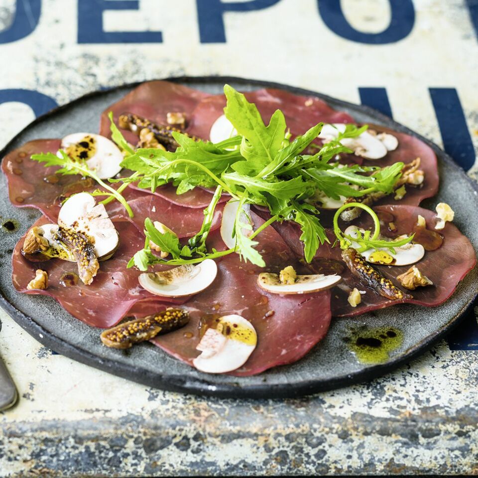 Bresaola-Carpaccio – schnelles Antipasti Rezept | Küchengötter