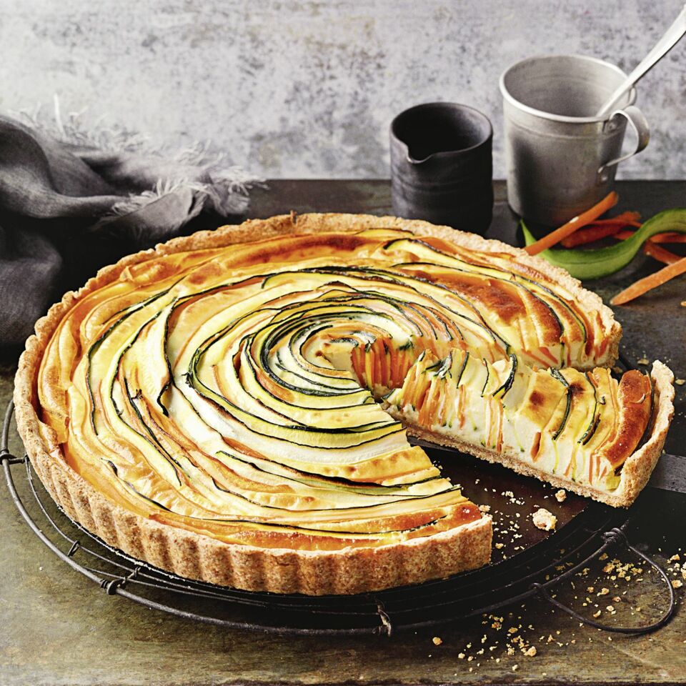 Gemüse-Quiche Rezept | Küchengötter Gemüse-Quiche Rezept | Küchengötter