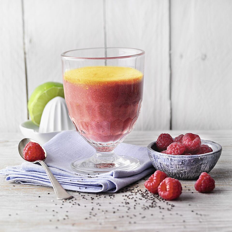 Himbeer-Bete-Smoothie Rezept | Küchengötter Himbeer-Bete-Smoothie Rezept | Küchengötter