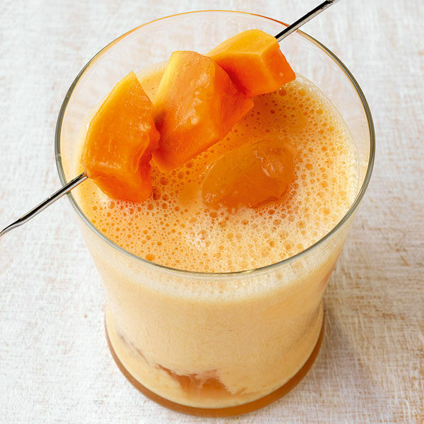Papaya-Orangen-Lassi Rezept | Küchengötter