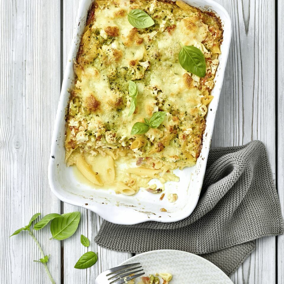 Low Carb Nudelauflauf Mit Blumenkohl I Rezept Fur Den Thermomix Kuchengotter Low Carb Blumenkohl Auflauf